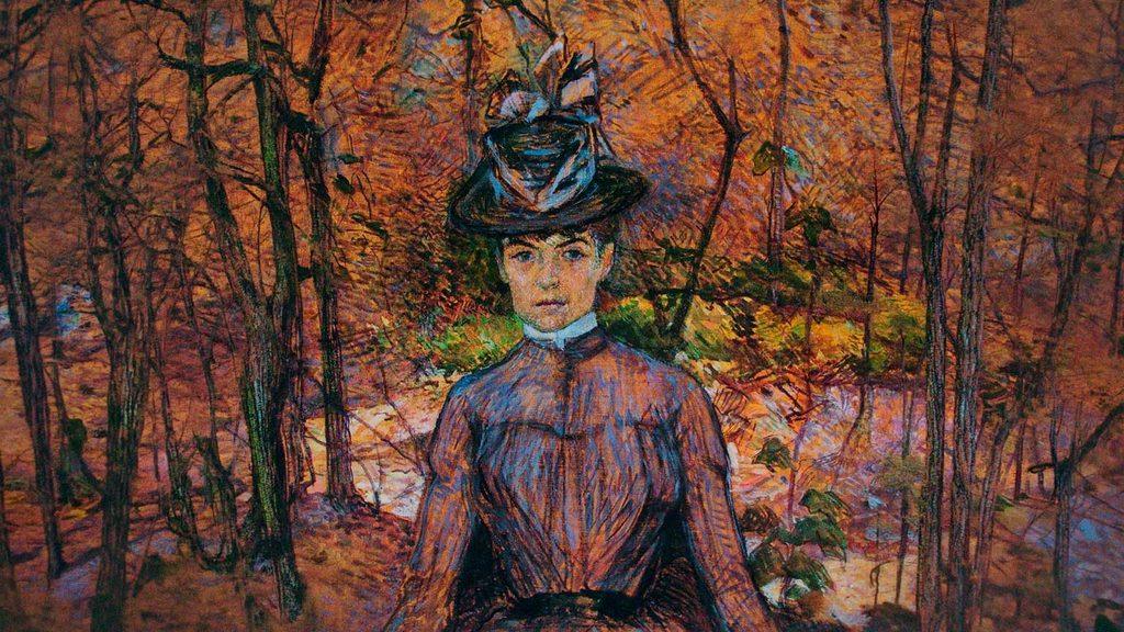 Portrait of Suzanne Valadon - Henri de Toulouse-Lautrec.